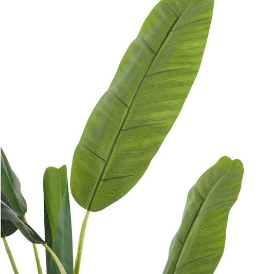 5 Feet Premium Artificial Banana Plant With Pot- Faux Plant for Home Decor